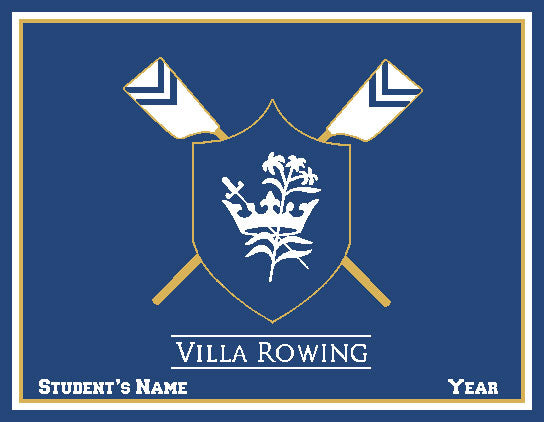 Villa Joseph Marie ROWING customized with your Name and Year