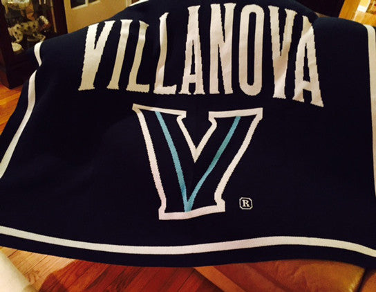 Villanova Signature Logo blanket