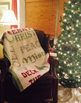 Christmas Words 57 x 67