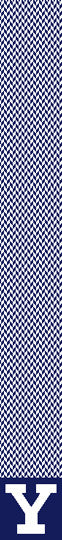 Yale Mini-Chevron Scarf 9 x 60