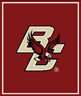 BABY Boston College Eagle BABY Blanket Burgundy 30 x 40