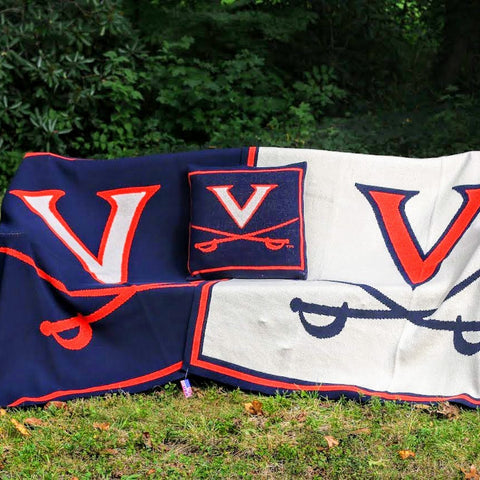 University of Virginia Dorm, Family, Graduation, Tailgate Blanket