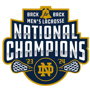 Notre Dame Men's Lacrosse BACK to BACK National Champions and 2024 National Champions