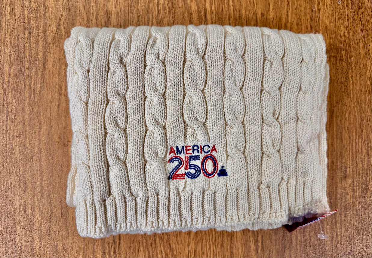 Union League 250 Natural Cable Scarf