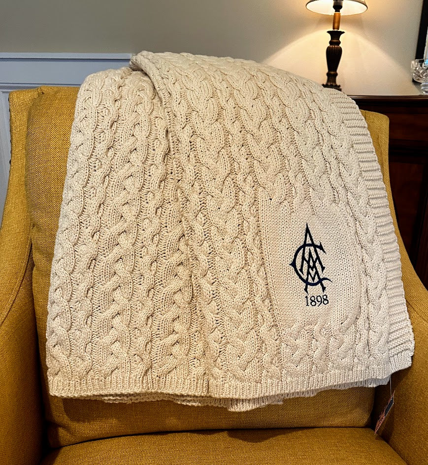 Atlanta Athletic Club Embroidered Chunky Cable