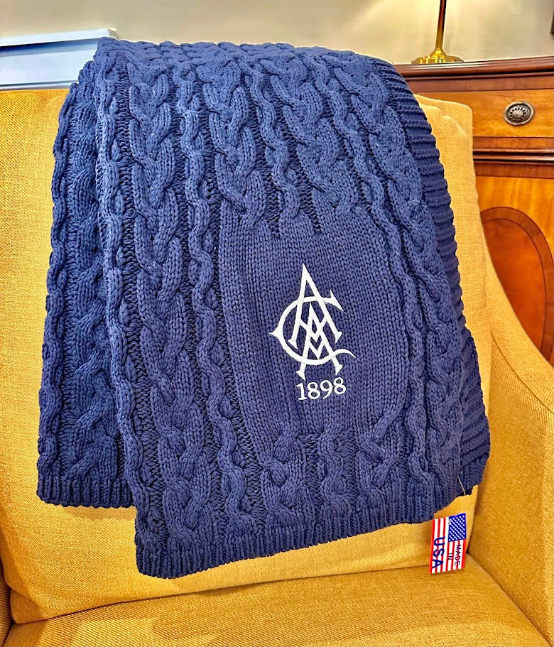 Atlanta Athletic Club Chunky Cable NAVY
