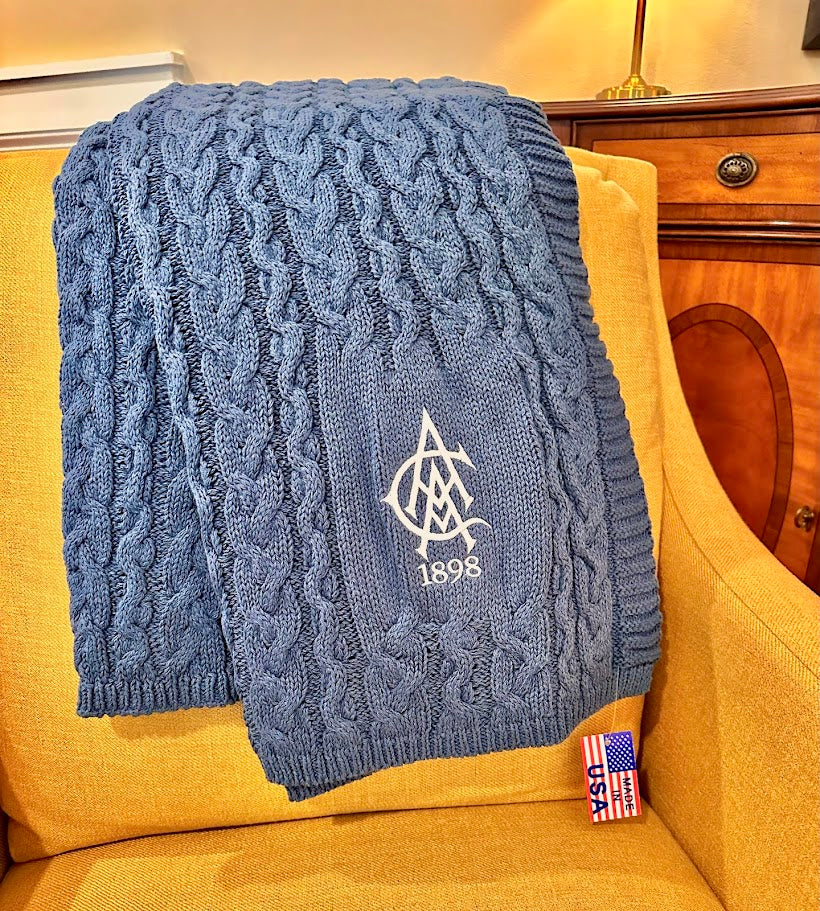 Atlanta Athletic Club Chunky Cable SLATE