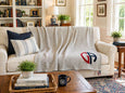 Germantown Academy Heritage Herringbone Initial Blanket™
