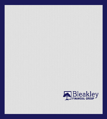 Bleakley Financial Group Aluminum /Navy Herringbone
