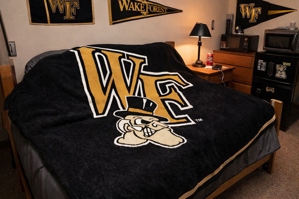 Wake Forest Heritage WF Blanket