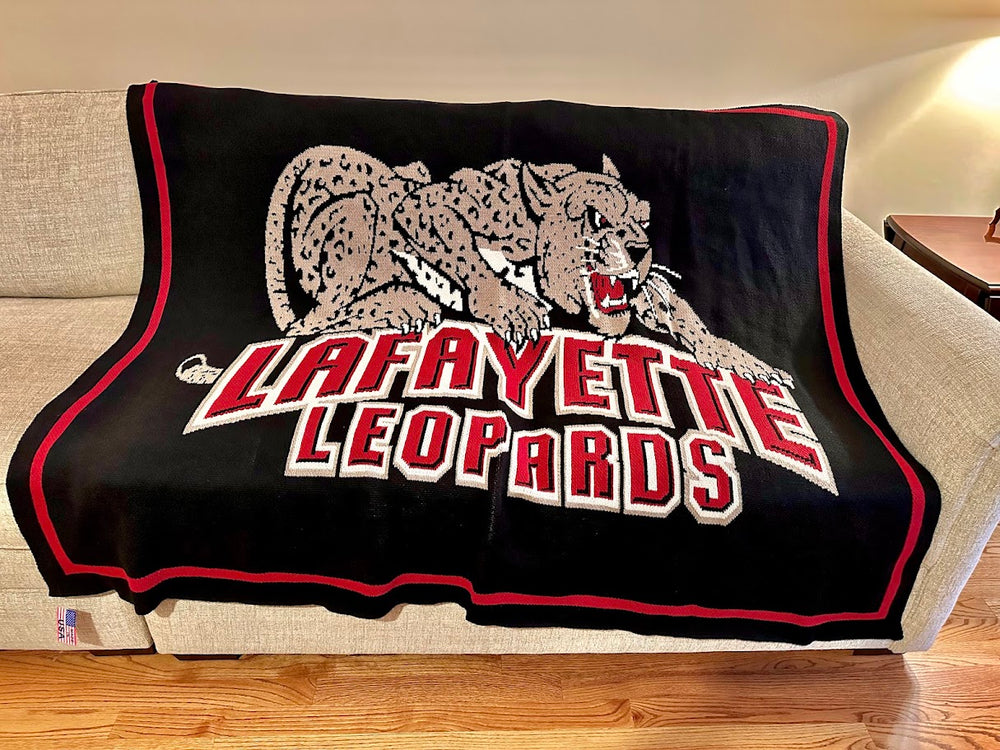 Lafayette Leopards Black  60 x 50