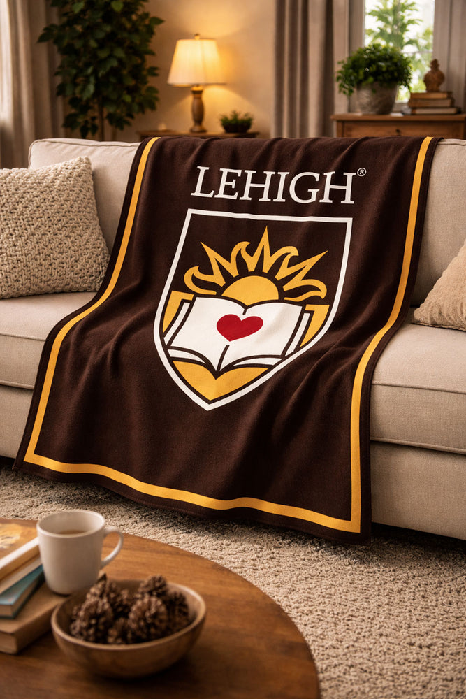 The Lehigh Heritage Seal Blanket
