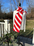 SANTA & Candy Cane Scarf