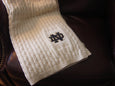 Notre Dame Classic Cotton Navy Cable 50 x 60