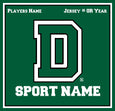 Custom Dartmouth Any Sport /Club Solid 60 x 50 Landscape