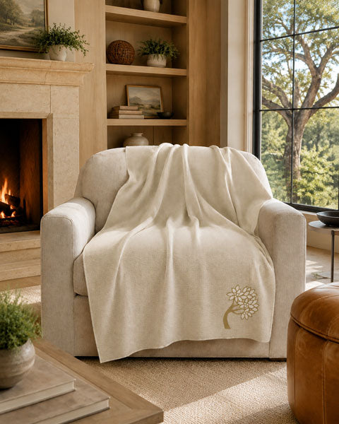 Bent Tree Country Club Flax Herringbone
