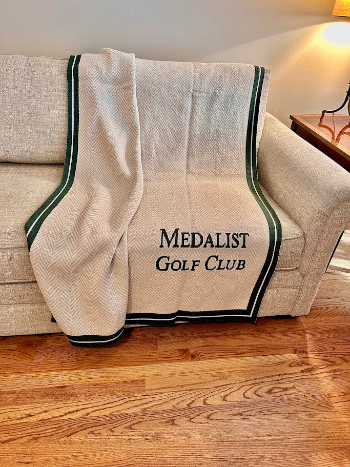 Medalist Golf Club Herringbone - Flax
