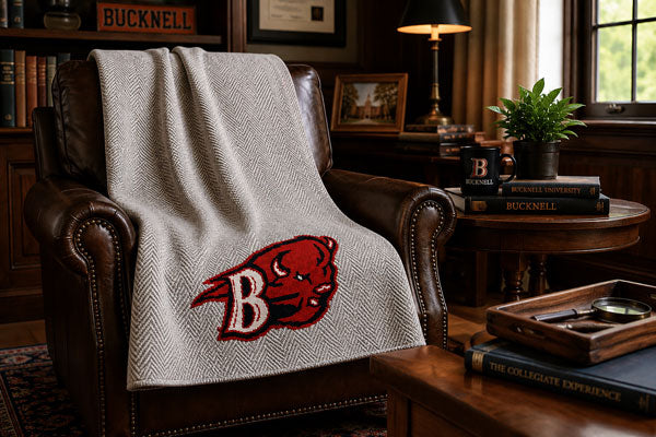 Bucknell Herringbone Heritage Blanket™