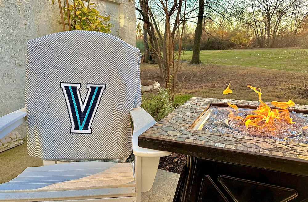 Villanova V Herringbone Ash & White