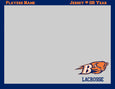 NEW Men's  Bucknell Lacrosse Herringbone Lacrosse  60 x 50