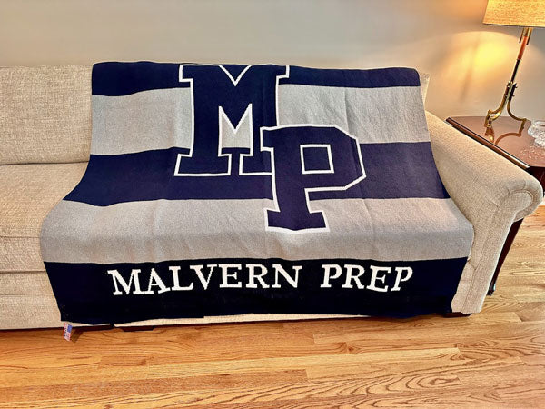 Malvern Rugby Stripe Blanket