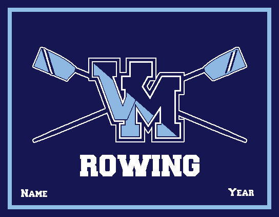 Villa Maria Academy Rowing Customized with your name and year