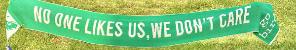 NO ONE LIKES US, WE DON"T CARE Go Birds