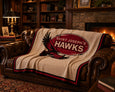 The Hawk Will Never Die™ Heritage Blanket