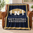 Navy Football Brotherhood Signature Blanket