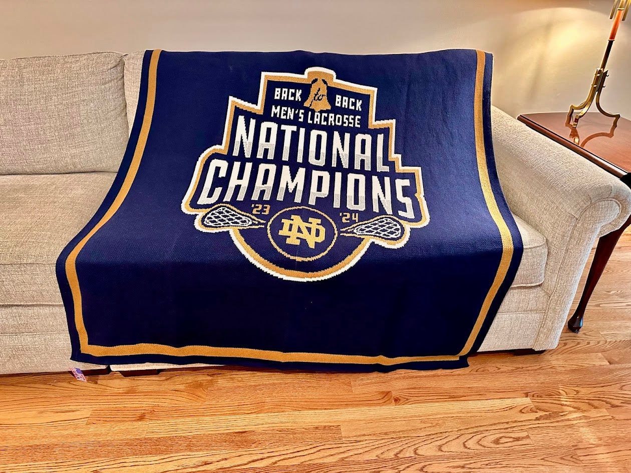 The Back-to-Back National Champions Blanket