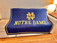 ND MONOGRAM LOCK-UP MARK Blanket - 2 different colorways
