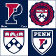 PENN Multi Logo Dorm, Office, Alumni, Tailgate Blanket
