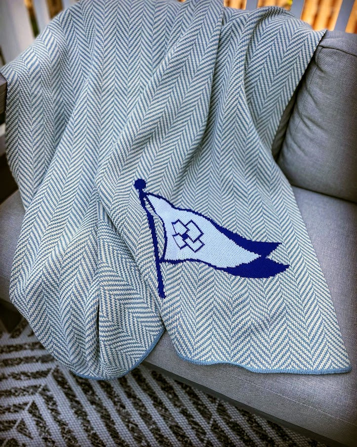 Rumson CC Herringbone Flag MCMVIII