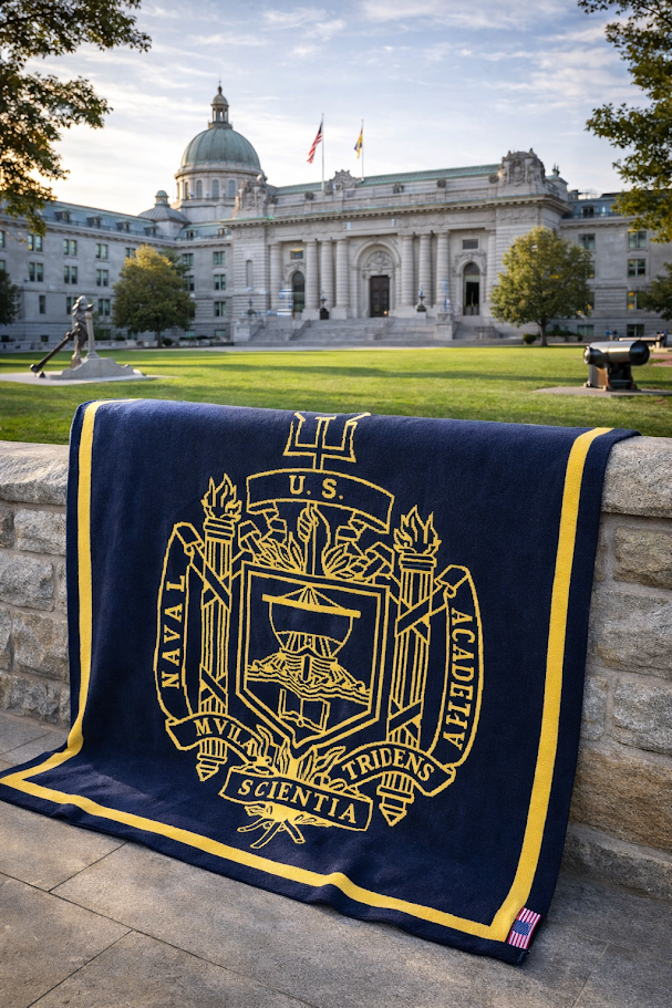 Naval Academy Trident Crest