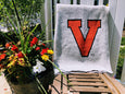 UVA Navy  V Herringbone