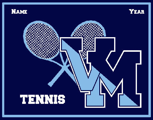 Villa Maria Academy TENNIS Customized with your Name and Number