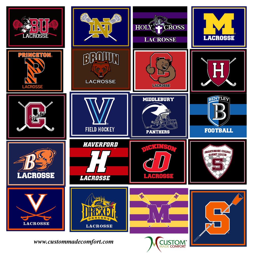 College Sports Team Blankets