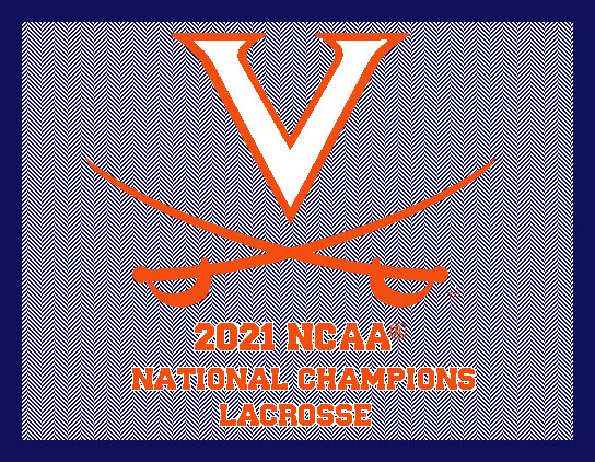 UVA Lacrosse Herringbone 2021 NCAA National Champions Lacrosse