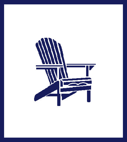 Adirondack Chair Blanket 50 x 60