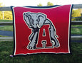 Alabama Big Al Blanket Crimson 60 x 50