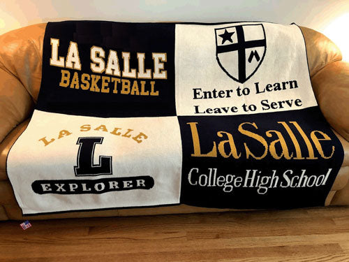 LCHS  Multi logo Single Sport /Club Blanket Customized Name & Number 60 x 50