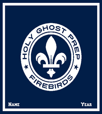 Custom Holy Ghost Athletic Seal FIREBIRDS with Name and Year  50 x 60