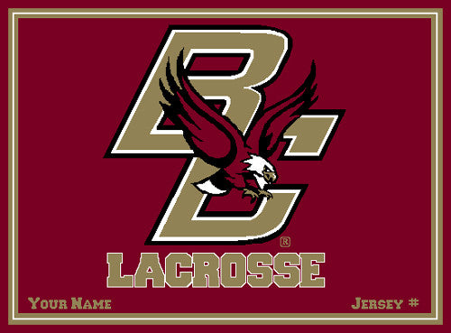 Boston College Women's Lacrosse Name & Number
