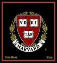 Custom Harvard Black Seal 50 x 60