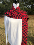 Haverford Colors Chevron Scarf 9 x 60