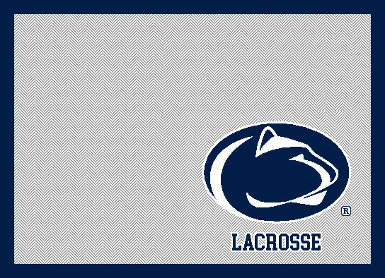 Penn State Women's Lacrosse Herringbone  60 x 50
