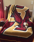 Boston College Eagle Blanket Burgundy 50 x 60