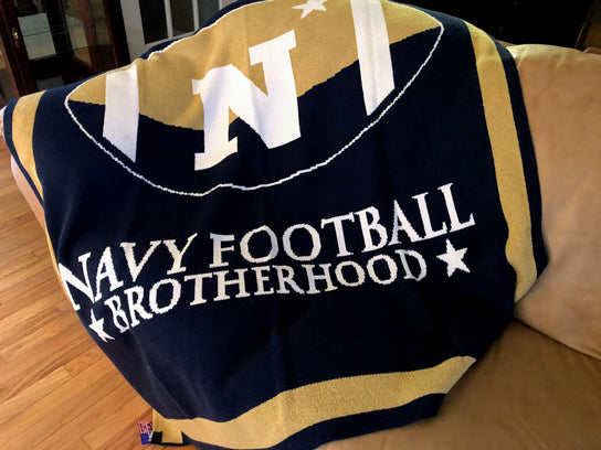 Navy Football Brotherhood 50 x 60