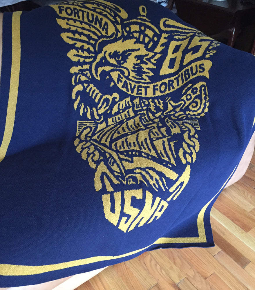 US Naval Academy Class of 1985 Seal Blanket
