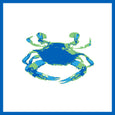Blue Crab Blanket 50 x 60